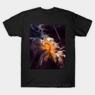 Galaxy Burst Pattern T-Shirt